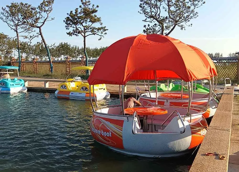 Electric BBQ Donut Boat