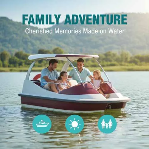 Fiberglass Pedal Boat​ for Sale