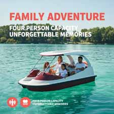 Fiberglass Pedal Boat​ for Sale