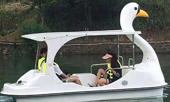 How do pedal boats work?